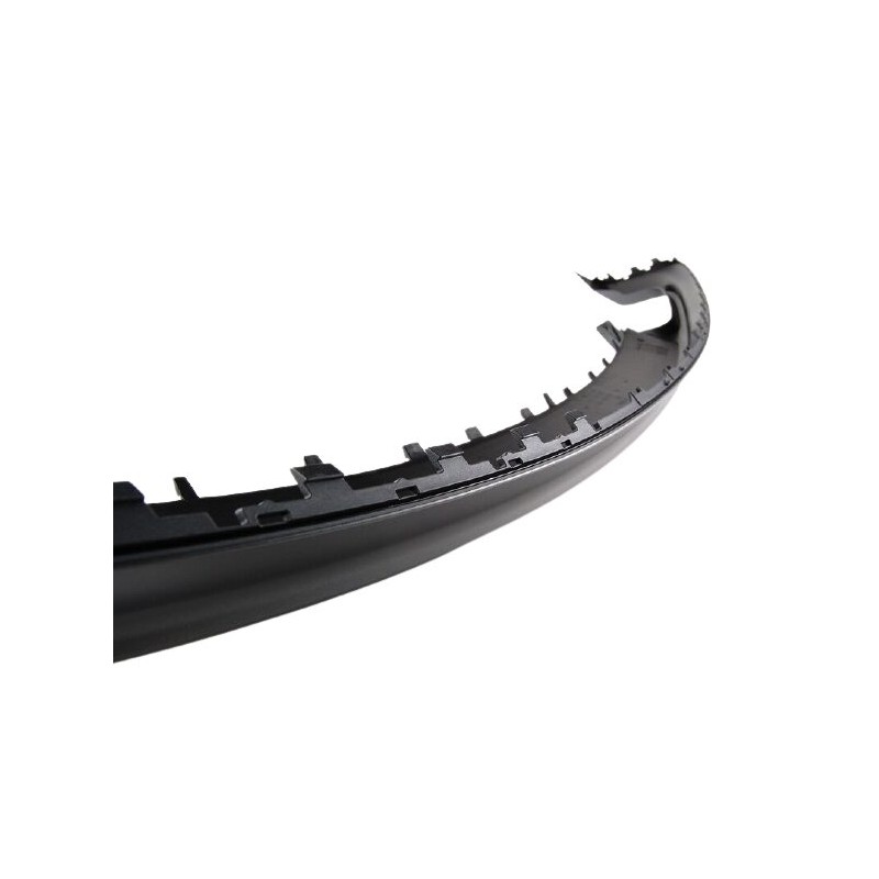 Diffuseur de pare-chocs arrière à double échappement gris - Pièces d'origine Audi 8J0807421G1RR