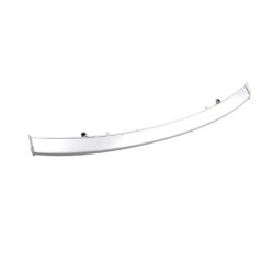 Garniture de spoiler inférieur de pare-chocs arrière argentée - Pièces d'origine Audi 8J0807514X7W