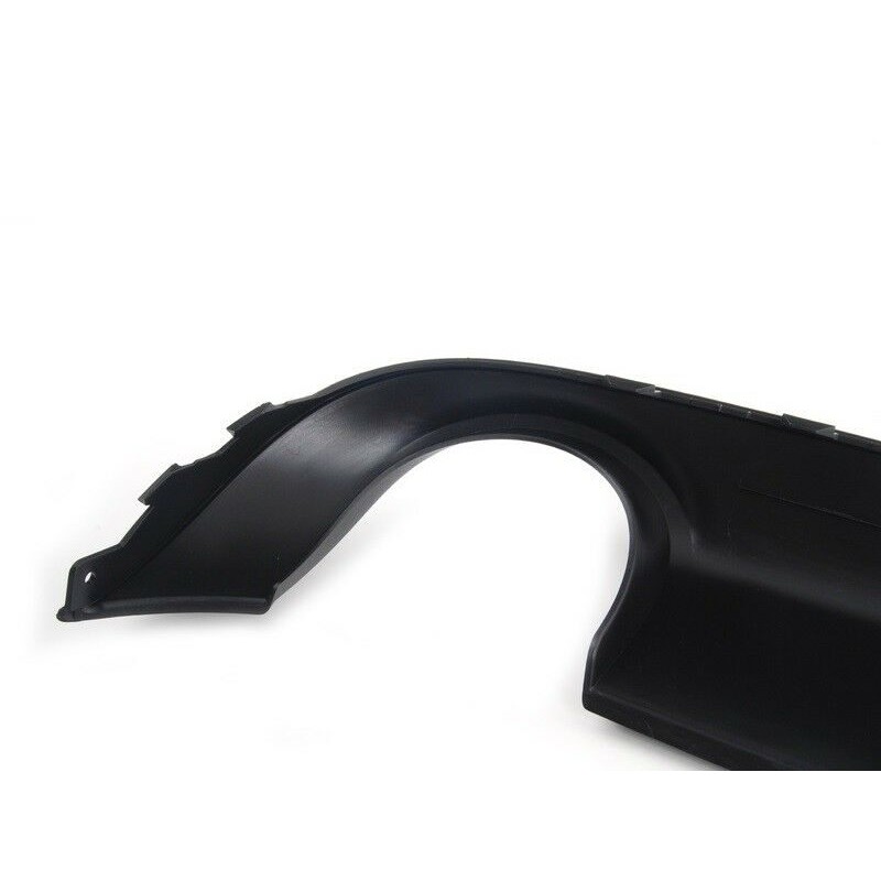 Spoiler inférieur de pare-chocs arrière avec double échappement - Pièces d'origine Audi 8E0807521B.