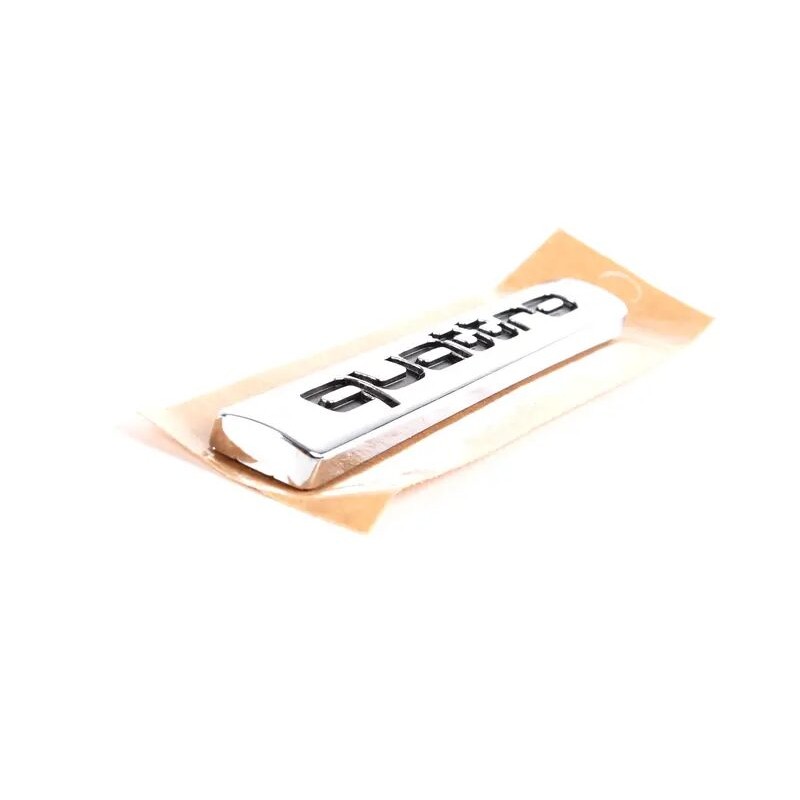 Emblème de pare-chocs arrière Quattro - Pièces d'origine Audi 8N08537382ZZ Emblème de pare-chocs arrière Quattro - Pièces d'origine Audi 8N08537382ZZ