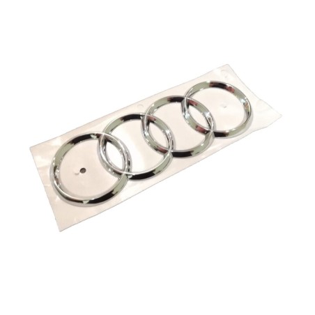Emblème de bagues chromées arrière - Pièces d'origine Audi 8T0853742B2ZZ Emblème de bagues chromées arrière - Pièces d'origine Audi 8T0853742B2ZZ