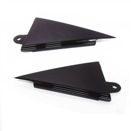 Ensemble de garnitures triangulaires extérieures de porte arrière - Pièces d'origine Audi 8P4853274CY9B/8P4853273CY9B Ensemble de garnitures triangulaires extérieures de porte arrière - Pièces d'origine Audi 8P4853274CY9B/8P4853273CY9B