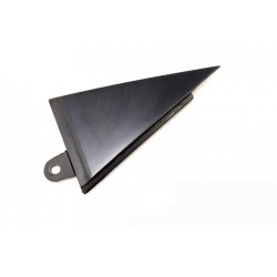 Coin de garniture noire de porte extérieure arrière gauche coté conducteur - Pièces d'origine Audi 8P4853273B1P9