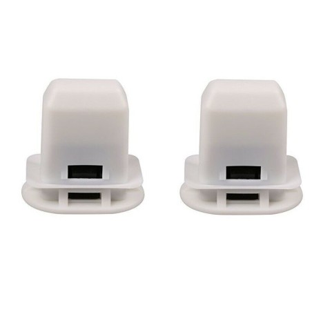 Grommet de siège arrière inférieur 2 pièces - Pièces d'origine Audi 2X 4L0886373