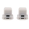 Grommet de siège arrière inférieur 2 pièces - Pièces d'origine Audi 2X 4L0886373 Grommet de siège arrière inférieur 2 pièces - Pièces d'origine Audi 2X 4L0886373