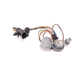 Platine support ampoules arrière inférieur de feu de position avec câbles - Pièces d'origine Audi 4L0945221