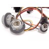 Platine support ampoules arrière inférieur de feu de position avec câbles - Pièces d'origine Audi 4L0945221A Platine support ampoules arrière inférieur de feu de position avec câbles - Pièces d'origine Audi 4L0945221A