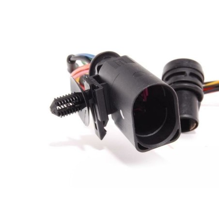 Platine support ampoules arrière inférieur de feu de position avec câbles - Pièces d'origine Audi 4L0945221A