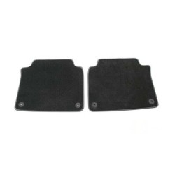 Tapis de sol arrière en textile noir premium - Pièces d'origine Audi 4N0061276MNO
