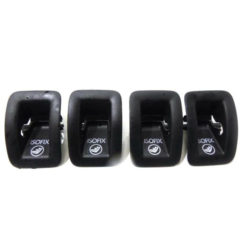 Ensemble de deux sièges arrière noirs Isofix - Pièces d'origine Audi 4G88872336PS