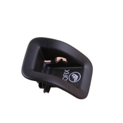 Crochet de sécurité pour siège arrière avec fente Isofix noire - Paire de 2 pièces - Pièces d'origine Audi 2x8T0887233B4PK