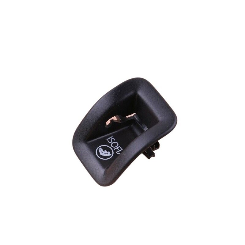 Crochet de sécurité pour siège arrière avec fente Isofix noire - Paire de 2 pièces - Pièces d'origine Audi 2x8T0887233B4PK