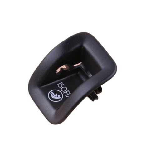 Crochet de sécurité pour siège arrière avec fente Isofix noire - Paire de 2 pièces - Pièces d'origine Audi 2x8T0887233B4PK Crochet de sécurité pour siège arrière avec fente Isofix noire - Paire de 2 pièces - Pièces d'origine Audi 2x8T0887233B4PK