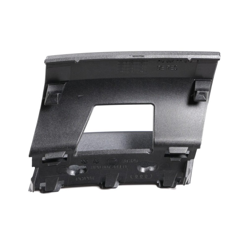 Capuchon de couverture de crochet de remorquage de pare-chocs arrière S-Line - Pièces d'origine Audi 8P0807441B1RR