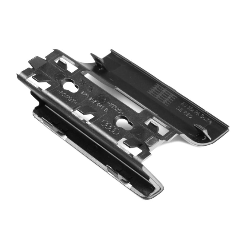 Capuchon de couverture de crochet de remorquage de pare-chocs arrière S-Line - Pièces d'origine Audi 8P0807441B1RR