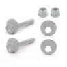 Ensemble écrou rondelle boulon excentrique de suspension arrière - Pièces d'origine Audi WHT002262/WHT001676/N90942902 Ensemble écrou rondelle boulon excentrique de suspension arrière - Pièces d'origine Audi WHT002262/WHT001676/N90942902