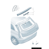 Feu stop arrière troisième frein - Pièces d'origine Audi 8X0945097 Feu stop arrière troisième frein - Pièces d'origine Audi 8X0945097