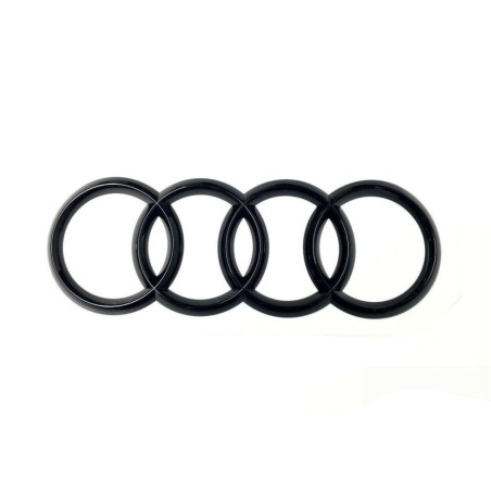 Emblème de badge noir de coffre arrière - Pièces d'origine Audi 8W9853742AT94 Emblème de badge noir de coffre arrière - Pièces d'origine Audi 8W9853742AT94