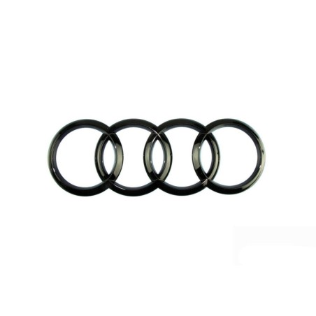 Emblème de badge noir de coffre arrière - Pièces d'origine Audi 8W9853742AT94 Emblème de badge noir de coffre arrière - Pièces d'origine Audi 8W9853742AT94