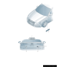 Emblème de badge RS3 noir pour coffre arrière - Pièces d'origine Audi 8V0853740T94 Emblème de badge RS3 noir pour coffre arrière - Pièces d'origine Audi 8V0853740T94