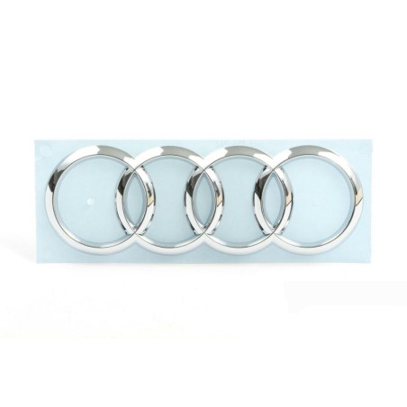Emblème de badge chromé de coffre arrière - Pièces d'origine Audi 8W98537422ZZ