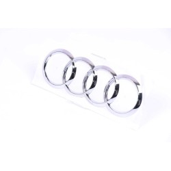 Emblème de coffre arrière chromé - Pièces d'origine Audi 4M08537422ZZ