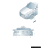 Emblème de coffre arrière chromé - Pièces d'origine Audi 4M08537422ZZ Emblème de coffre arrière chromé - Pièces d'origine Audi 4M08537422ZZ