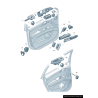 Interrupteur de déverrouillage de coffre arrière noir - Pièces d'origine Audi 4L19598315PR Interrupteur de déverrouillage de coffre arrière noir - Pièces d'origine Audi 4L19598315PR
