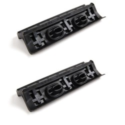 Ensemble de 2 arrêts de couvercle de coffre arrière - Pièces d'origine Audi 2x8E5827797A