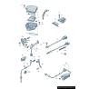 Couvercle de boîtier de chambre ECU RHD - Pièces d'origine Audi 8E2907613D Couvercle de boîtier de chambre ECU RHD - Pièces d'origine Audi 8E2907613D