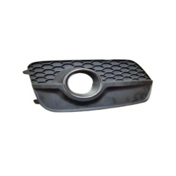 Grille de phare antibrouillard de pare-chocs droit en noir satiné - Pièces d'origine Audi 8U0807682ESP9