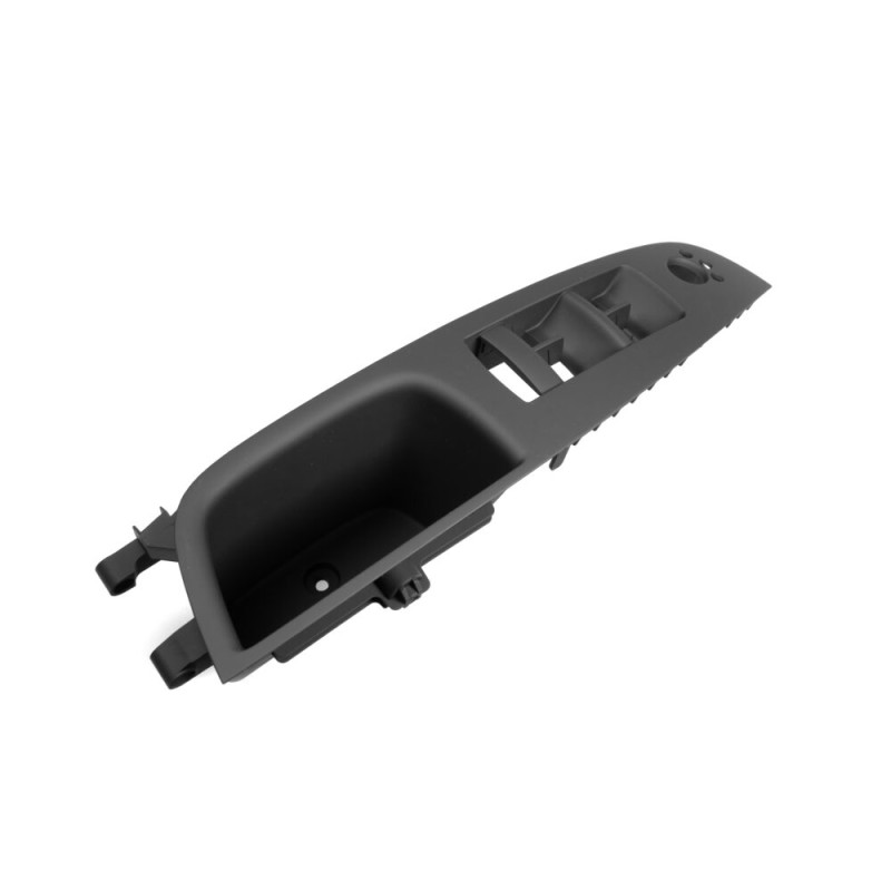 Panneau de garniture de commutateur de poignée de porte droite noire - Pièces d'origine Audi 4L28671724PK