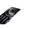 Grille de phare antibrouillard droit en noir brillant - Pièces d'origine Audi 4H0807680KT94 Grille de phare antibrouillard droit en noir brillant - Pièces d'origine Audi 4H0807680KT94