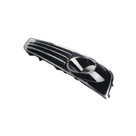 Grille de phare antibrouillard droit en noir brillant - Pièces d'origine Audi 4H0807680KT94 Grille de phare antibrouillard droit en noir brillant - Pièces d'origine Audi 4H0807680KT94