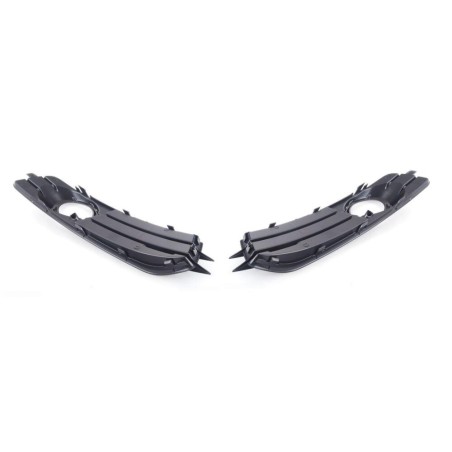 Right Left Pair Bumper Fog Light Chrome Grills 2pcs - Original parts Audi 8P0807682F9B9/8P0807681M9B9 Right Left Pair Bumper Fog Light Chrome Grills 2pcs - Original parts Audi 8P0807682F9B9/8P0807681M9B9