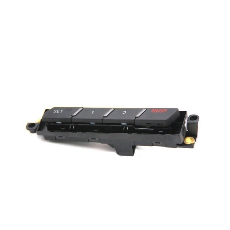 Interrupteur de mémoire de siège de porte coté passager droite noire - Pièces d'origine Audi 4F2959769A5PR