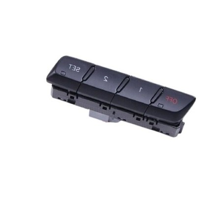 Interrupteur de mémoire côté droit pour réglage de siège noir Rhd - Pièces d'origine Audi 8R0959770V10 Interrupteur de mémoire côté droit pour réglage de siège noir Rhd - Pièces d'origine Audi 8R0959770V10