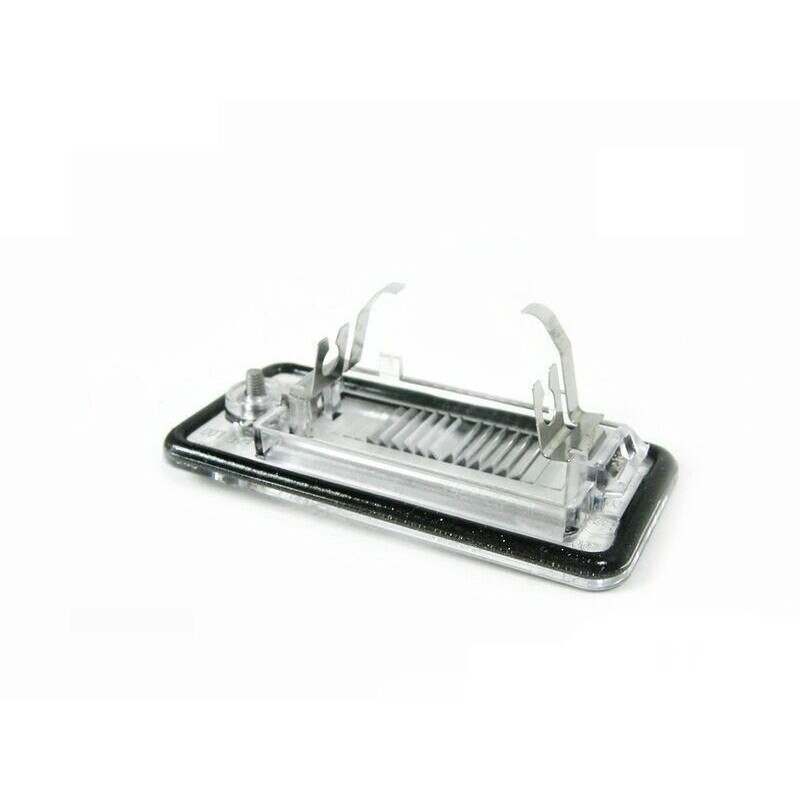 Couvercle de lentille de lumière de plaque d'immatriculation arrière droit coté passager - Pièces d'origine Audi 8E0943022B