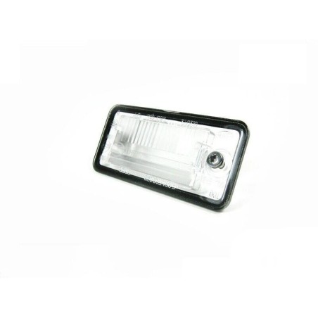 Couvercle de lentille de lumière de plaque d'immatriculation arrière droit coté passager - Pièces d'origine Audi 8E0943022B Couvercle de lentille de lumière de plaque d'immatriculation arrière droit coté passager - Pièces d'origine Audi 8E0943022B