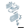 Support de commutateur droit pour système d'alarme - Pièces d'origine Audi 8H2959528A6PS Support de commutateur droit pour système d'alarme - Pièces d'origine Audi 8H2959528A6PS