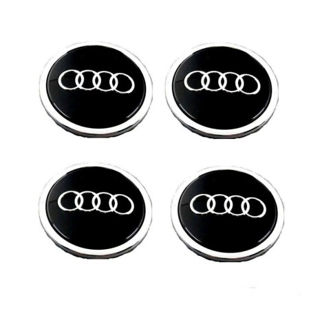 Capuchon de moyeu central de roue RS7 noir brillant - Pièces d'origine Audi 4X8T0601170AAX1 Capuchon de moyeu central de roue RS7 noir brillant - Pièces d'origine Audi 4X8T0601170AAX1