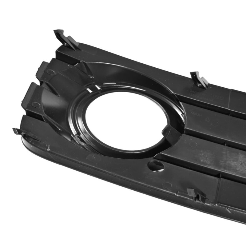 Grille de phare antibrouillard de pare-chocs S Line gauche coté conducteur + entourage - Pièces d'origine Audi 8T0807681B01C/8T0