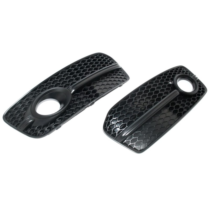 Pare-chocs S Line avec grille de feux antibrouillard et paire gauche/droite - Pièces d'origine Audi 8R0807681EZDE/8R0807682EZDE