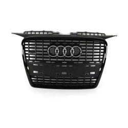 Pare-chocs avant S Line avec grille centrale brillante noire - Pièces d'origine Audi 8P4853651DVMZ