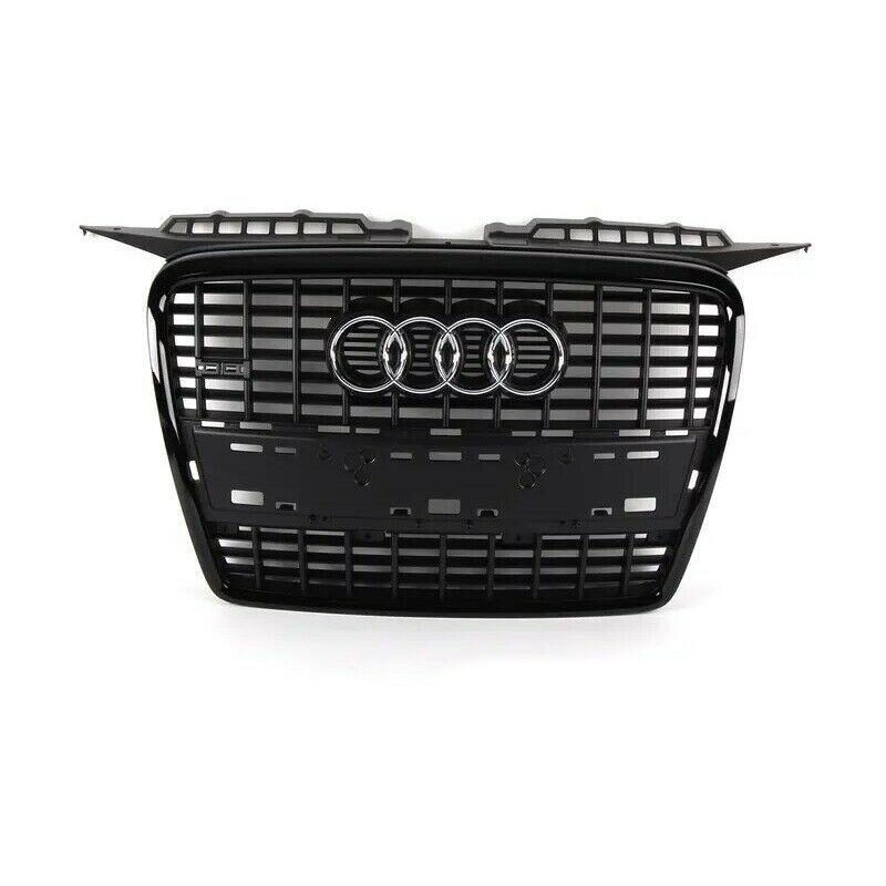 Pare-chocs avant S Line avec grille centrale brillante noire - Pièces d'origine Audi 8P4853651DVMZ
