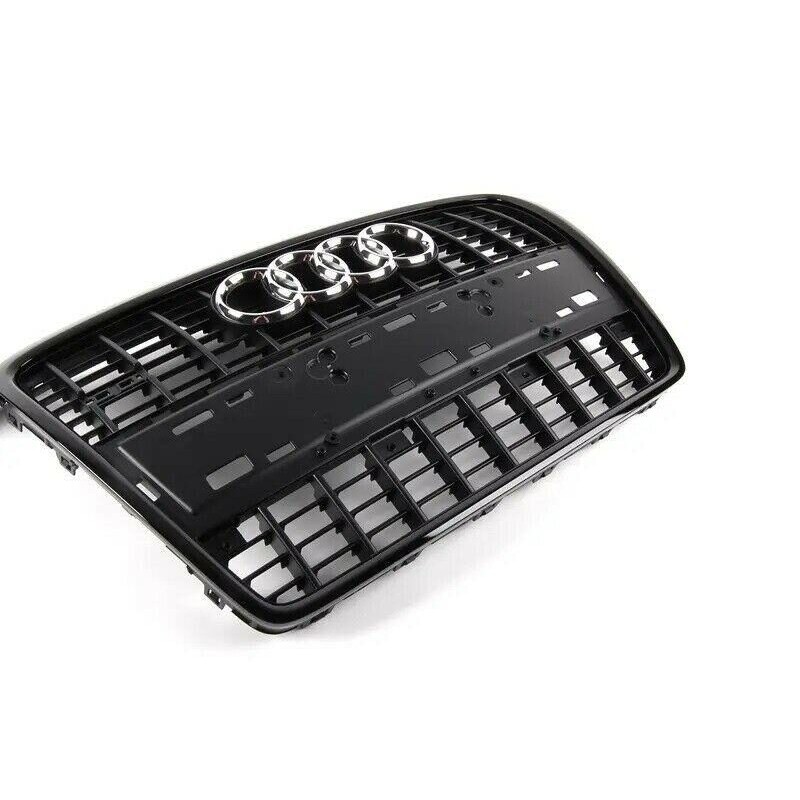 Pare-chocs avant S Line avec grille centrale brillante noire - Pièces d'origine Audi 8P4853651DVMZ