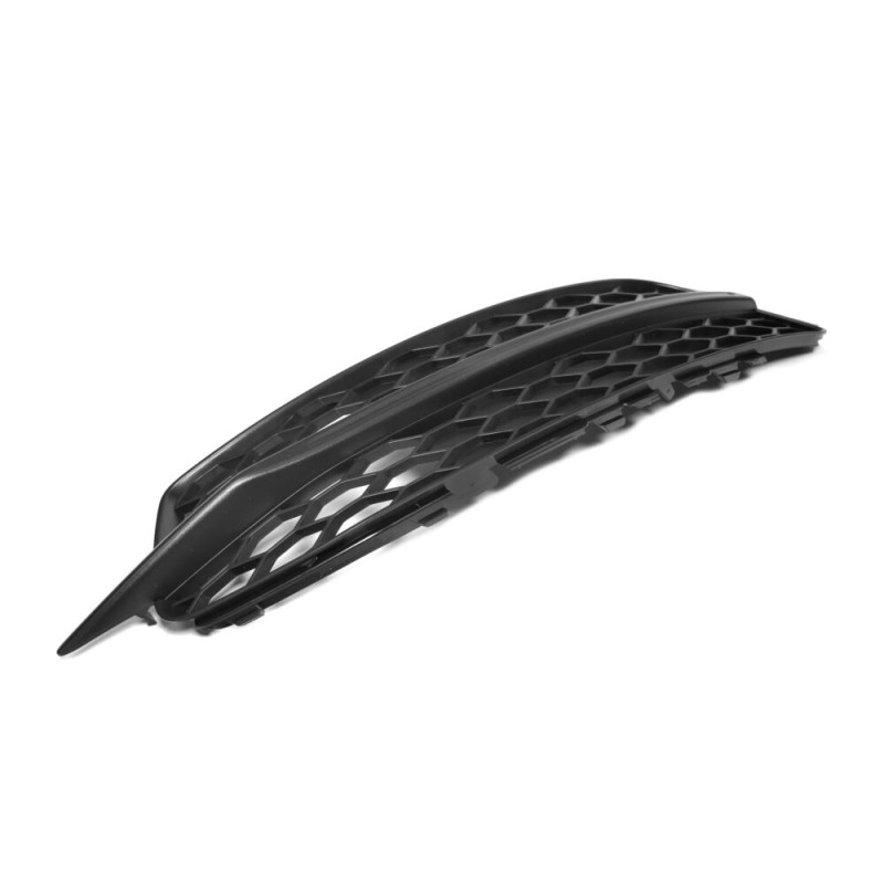 Grille de pare-chocs gauche S Line coté conducteur avec entourage de phare antibrouillard - Pièces d'origine Audi 4G0807681D9B9