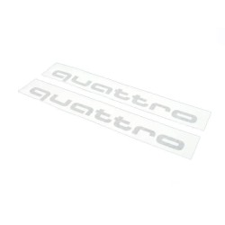 Décalcomanie latérale Quattro Film Noir - Pièces d'origine Audi 4G0064317AY9B