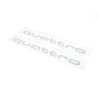 Décalcomanie latérale Quattro Film Noir - Pièces d'origine Audi 4G0064317AY9B