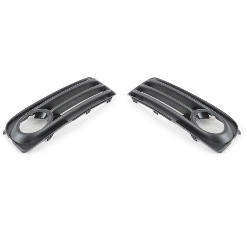 S-Line Bumper Fog Light Grill Pair Left and Right - Original parts Audi 8J0807681B01C/8J0807682B01C